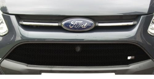 Zunsport Kompatibel mit Ford Transit Custom – oberer Grill, schwarz (2013-2018)