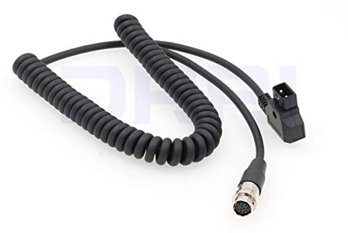 DRRI 12-poliger Hirose auf D-Tap Stromkabel für B4 2/3 Zoll Objektiv Fujinon Canon Dtap-12pin TTC, Sportlich, Kamerakabel, DC-Stromversorgung, Sony-kompatibel