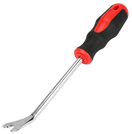 Pied de Biche en Acier, Arrache Agrafeuse Tapissier Arrache-clous Outil de Rivet Démolition pour Démontage de Tournevis de Garniture de Boucle de Réparation de Porte de Voiture