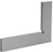 Hilitand Stainless Steel Right Angle Ruler, High Accuracy 2 Straight Edges 90 Degree Ruler, Measuring Tools for Flat Edge and Square Measurement(100 x 70mm)