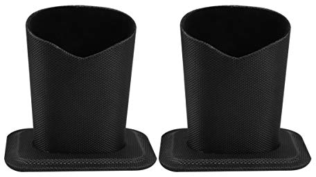 Healifty 2Pcs Porte-Lunettes Anti-Rayures Se Tient Étui à Lunettes avec Doublure en Tissu Doux Étui de Protection pour Lunettes pour Bureau Stand Table de Chevet Table D'extrémité