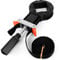 Yangfei 1 Pcs Morsetto ad Angolo Regolabile Multifunzione Rapido Regolabile Morsetto a Fascia ad Angolo per Attrezzo per Lavorazione del Legno (Nero, 2.5cmx4m)