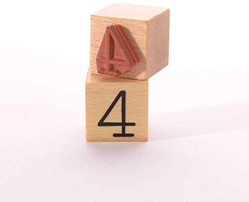 Motivstempel Titel: Ziffern - 4