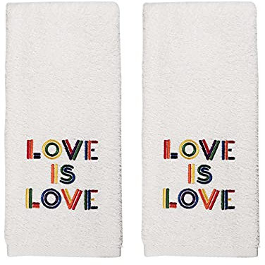 Avanti Linens Pride Collection 2-teiliges Handtuch-Set, Love