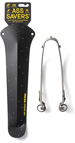 Ass Savers - Win Wing Road - Hinterer Kotflügel für Rennräder, für Reifenbreiten bis zu 38 mm, Ultraleicht, zum Anklippen, einfache Installation und Entfernung, sichere Halterung, nachhaltig,