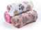 Pet Soft Hundedecke Katzendecke Welpendecke, Waschbar Warme Weiche Haustierdecken für Hunde Katzen, 3 Stück Flauschige Hundedecken für Mittlere Kleine Hunde (Medium, Pfote)
