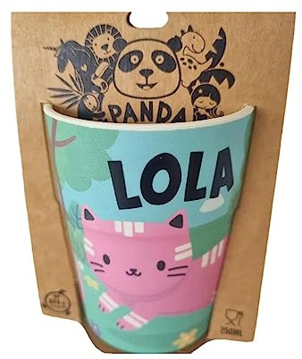 PLUS HOME Vaso o taza Con Nombre Personalizado o animal.Lola