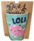 PLUS HOME Vaso o taza Con Nombre Personalizado o animal.Lola