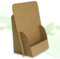 thefoldstands 5 faltbare FLYERSTÄNDER nature-eco Design ökologische Postkartenständer für DIN A6 10,5 x 14,8 cm vertikal Prospekthalter aus recycleten Karton, kurz-bis mittelfristigen Einsatz