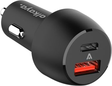 alkaya. 48W Zigarettenanzünder USB C Adapter Auto PD&QC3.0 USB kfz ladegerät Auto Ladegerät Adapter USB Zigarettenanzünder Verteiler Steckdose mit iPhone 16 15 Pro Max Samsung S24