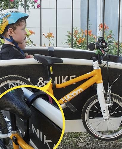 Frank Bike Holder M | Kinderfahrrad-Halterung Lastenrad - 2x Transporthaken für Urban Arrow, Cube Cargobike- Halterung Lastenrad Laufrad
