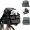 Yallmie Fahrrad Hund Vorne bis zu 5 Kg, 37*27*40cm Faltbare Fahrradkorb Vorne Fahrrad Vorne Korb, Hundekorb Rucksack mit Netzfenster Fahrradkorb Vorne für Kleine Mittlere Hunde und Katzen (Schwarz)