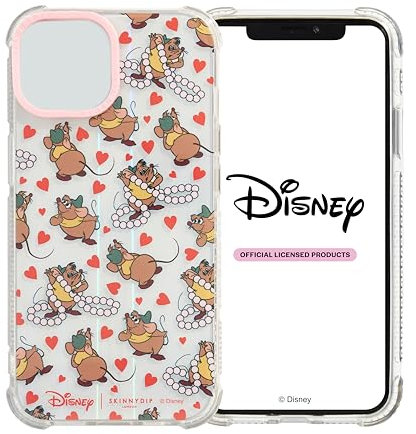 Skinnydip Disney Gus Heart - Case for iPhone XR / 11 Cover Stylish & Shockproof Cartoon Cover, Slim & Lightweight, Anti-Slip Cute Protective Case Gift for Girls Compatible with iPhone