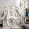IUNTWEIE Hochlandrind Kuscheldecke,Scottish Highland Kuhs Decken, Flauschig Highland Kuh Kuscheldecke Flanell Decke für Mädchen, Kinder, Erwachsene, Couch, Reisen (A, 150x200cm)