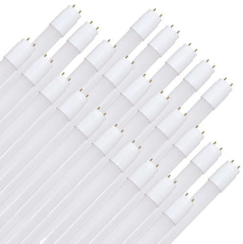 NCC-Licht 25 x LED Leuchtmittel T8 Röhre 97cm 15W G13 1500lm 865 Tageslichtweiß 6500K inklusive Starter