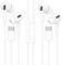 KP TECHNOLOGY 2 Pack In-Ear Wired Earphones for Samsung Galaxy A56 5G / Galaxy A55 5G / Galaxy A54 5G / Galaxy A53 5G - Headphones with USB Type C Interface Earphones (WHITE)