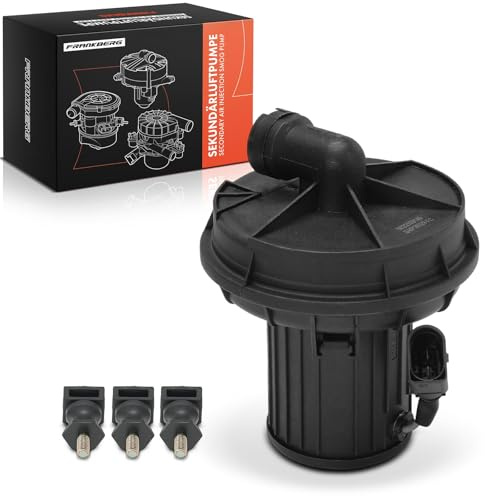 Frankberg Pompa dell'aria secondaria a 2 Poli 06A959253E | Compatibile con: A4 8EC, A8 4E2 4E8, A4 Cabriolet 8H7, A3 8P1, A4 Avant 8D5, A6 Allroad 4FH, A4 8E2, A6 4F2