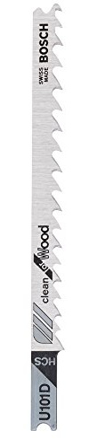 Bosch Accessories Professional Stichsägeblatt Clean for Wood (für Holz, Zubehör Stichsäge) T 101 D (3 St) 100 mm