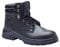 Blackrock Ultimate S3 Water Resistant Safety Boots With Anti Static Protection, Black Leather Hiker With Steel Toe Cap And Protective Steel Midsole, Ankle Support, Lightweight Boots, Size 8 / EU 42