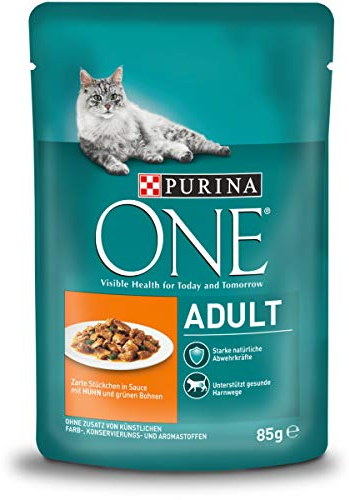 PURINA ONE Adult mit Huhn & grünen Bohnen