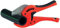 Rothenberger Forbici per tubi in plastica fino a 50 mm, ambidestro argento, acciaio inossidabile, pesante, tagliatubi