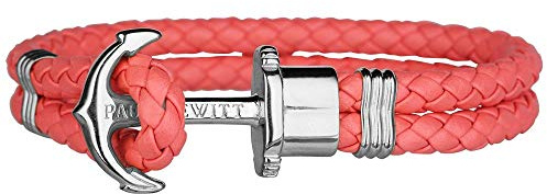 Paul Hewitt Unisex-Armbänd Edelstahl Leder-PH-PH-L-S-Cb-XL
