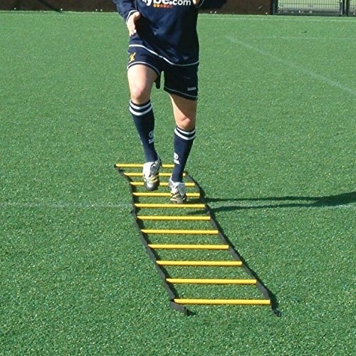 Mark Harrod 4m Speed Ladders Round Rung With Storage Bag - Perfect for Agility Training- TRA-005