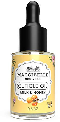 Cuticle Oil Milk and Honey 0.5 oz - Heals Dry Cracked Cuticles