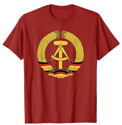 DDR Wappen Deutsche Demokratische Republik Fahne Osten T-Shirt