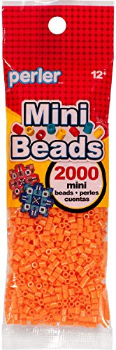 Perler 80-14099 Mini-Sicherungen, Bastelzubehör, 2000 Stück, orange