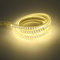 pcning Strisce LED Luce Bianco 2M 220V, 5730 LED IP67 Strisce luminose impermeabili, 1 metro ha un segno di taglio da tagliare (Bianco, 2)