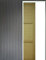 Porte Coulissante 3 Panneaux Placage Ayous H.204 x l.83 + Systeme a Galandage et Habillage Fournis - GD MENUISERIES
