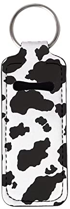 Jeiento Chapstick-Halter, Schlüsselanhänger, Lippenbalsam-Halter mit Clip, Chapstick-Lippenstift, Lipgloss-Halter für Schlüsselbänder, Schlüsselanhänger