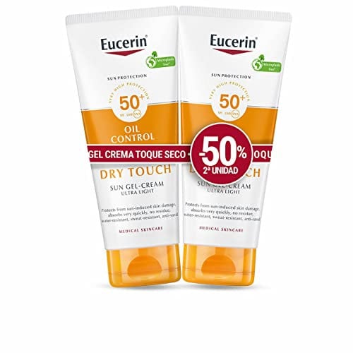 Sensitive Protect Toque Seco Gel Cream SPF 50+ - Pack of 2