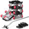 Ronlap Furniture Movers, Furniture Dollies Moving Dolly 4 Wheels Heavy Duty, Furniture Lifter Mover Tool Set for Moving Equipment Heavy Furniture Appliance Refrigerator Sofa, 550KG Capacity, Black