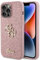 CG MOBILE Guess - Custodia glitterata fissa per iPhone 15 Pro Max (rosa)