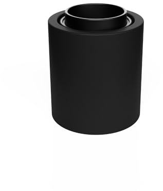 creative cables - E27 Lampenfassung für Wand oder Decke - Waterproof IP44 - Schwarz