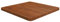 vidaXL Tischplatte Quadratisch Massivholzplatte Eichenplatte Holzplatte Platte Ersatztischplatte Dunkelbraun 50x50x2,5cm Eiche Behandelt