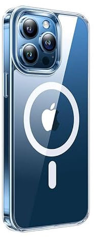 TORRAS Diamond Clear-Mag Phone Case for iPhone 15 Pro (Transparent)