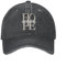 Dongbiise vvwbqwpkypsc vqojmemz Baseballkappe aus gewaschenem Denim für Herren verstellbar Unisex