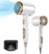 Bwaliffury Haartrockner 2000W Haarföhn Föhn, Negativ Ionen Fön, Hair Dryer mit Schnelle Aufheizung & Konstante Temperatur, Geräuscharm, 5 Temperatureinstellungen, Konzentrator-Düse, Zuhause, Reisen