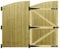 Premier Garden Supplies Made to Measure Tongue & Groove Fully Framed Arch Top Driveway Gates for Measurements Height 4ft - 5ft (120-150cm) x Width: <6ft (183cm) +450mm Hinge Ring Latch Kit