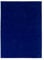 carpetfine handgefertigter Wollteppich Gabbeh Lola Blau 160x230 cm Weich, Hochwertig, Zeitlos | Reine Schurwolle für Gemütlichkeit & Eleganz im Wohn- und Schlafzimmer