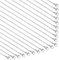 Teaaha 20 Stück Kette Silber Damen 45cm Edelstahl Halskette Edelstahlkette Mit Hummerverschlüssen Extender Kette Für Damen Herren Für Schmuck Machen DIY Zubehör