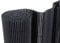 Mugar- Cañizo de PVC imitación a Mimbre de PVC de 1.600gr/m2- Mimbre Artificial- 5 MODELOS (Negro, 1x3 metros)