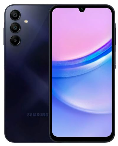 SAMSUNG Galaxy A15 4G, Dual-SIM, 128 GB, Dunkelblau, 4 GB RAM (Generalüberholt)