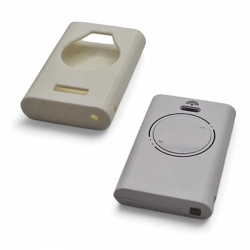 Coque de Protection pour Télécommande Faac | Compatible telecommande XT4 868 SLH / XT2 868 SLH | Housse Antichoc & Anti-Rayures pour Portail (Blanc)