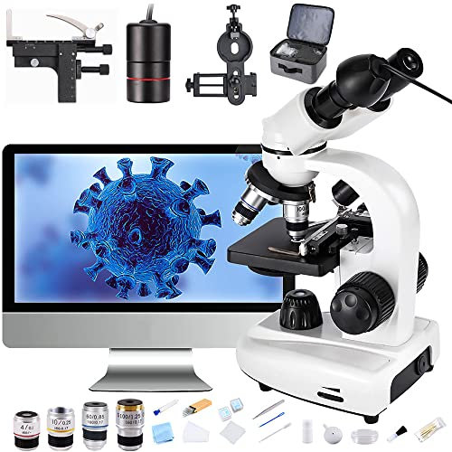 30 Exemplare Binokular Verbundmikroskop mit elektronischem Okular - Mikroskop für hochauflösende Bildgebung