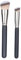 Warmhm 2Pièces Pinceau de Brosse de Fond de Tête Ronde et Pinceau à Fibres Synthétiques Outils pour Application de Liquide