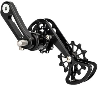 Illkjasfc Aluminiumlegierung Kettenspanner Radfahren Fahrräder Ketten Umlenkrolle Single Speed ​​Mountainbike Spanner Radfahren Fahrräder Umlenkrolle